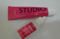 Лот: 7506179. Фото: 2. Краска для бровей черная б/у... Косметика и уход