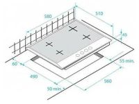 Лот: 23903994. Фото: 5. Газовая варочная панель Beko HIAG...