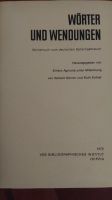 Лот: 19088135. Фото: 3. Wörter und Wendungen 1972 Оригинальный... Литература, книги