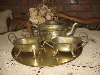 Лот: 9746727. Фото: 4. Антикварный кофейный набор 3 предмета... Красноярск