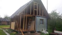 Лот: 12770085. Фото: 2. Нужно сделать пристройку к контейнеру... Строительство и ремонт
