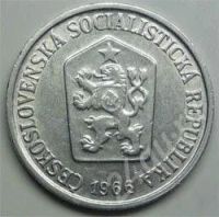 Лот: 352583. Фото: 2. Чехословакия. 10 геллер 1966г... Монеты