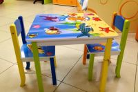 Лот: 6183504. Фото: 7. Стол + 2 стульчика! Детский комплект...