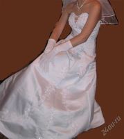 Лот: 1276144. Фото: 2. Красивое свадебное платье. Свадебная мода
