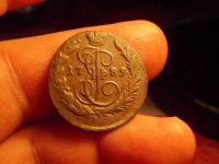 Лот: 15990346. Фото: 2. Великолепная, редкая копейка 1789... Монеты