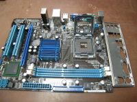 Лот: 10817930. Фото: 2. Материнская плата 775 ASUS P5G41T-M... Комплектующие