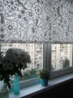 Лот: 5810259. Фото: 4. Рулонная штора БЕЛАЯ 200 х195... Красноярск