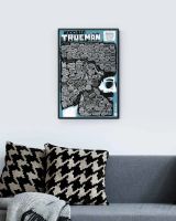 Лот: 15615151. Фото: 7. Скретч постер #100 ДЕЛ TrueMAN...