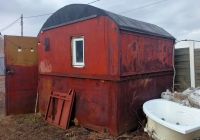 Лот: 25671573. Фото: 2. Вагончик бытовка 2,8х2,8 м (обмен... Срубы и конструкции