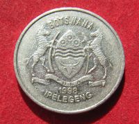 Лот: 20429141. Фото: 2. Ботсвана 50 тхебе, 1998 г. Монеты