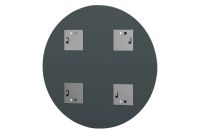 Лот: 25313969. Фото: 5. Зеркало с гравировкой EVOFORM...