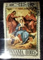 Лот: 12951879. Фото: 4. Марки Живопись. Панама. Религиозная...