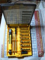 Лот: 9614697. Фото: 2. Набор - отвёртка, ручка, 42 сменных... Запчасти, оборудование
