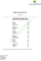 Лот: 6810221. Фото: 4. Изолят WPI 90 / Lactoprot (Германия...