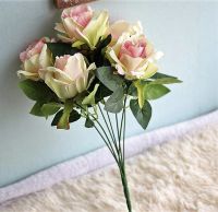 Лот: 10381627. Фото: 4. Букет искусственных роз. Цвет... Красноярск