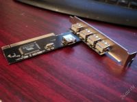 Лот: 2234484. Фото: 2. USB 4+1 PCI расширение. Комплектующие