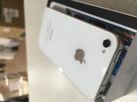 Лот: 5084940. Фото: 3. Apple iPhone 4 8Gb White (гарантия... Красноярск