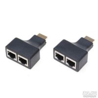 Лот: 9129412. Фото: 3. Удлинитель HDMI по витой паре... Компьютеры, оргтехника, канцтовары