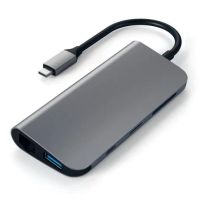 Лот: 21439144. Фото: 2. USB адаптер Satechi Aluminum USB-C... Носители информации