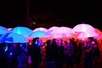 Лот: 11884028. Фото: 3. Светодиодный зонтик. Одежда, обувь, галантерея