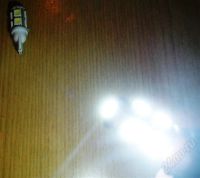Лот: 477067. Фото: 2. Светодиодные лампы новые 2шт t10... Автохимия, масла, тюнинг