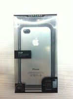 Лот: 1081550. Фото: 3. Чехол для iPhone 4 SGP CASE (Серебристый... Смартфоны, связь, навигация