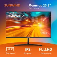 Лот: 20864098. Фото: 2. Монитор 23.8" SunWind SM-24FI221... Мониторы, проекторы