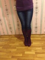 Лот: 5976538. Фото: 4. сапоги замшевые на платформе. Красноярск
