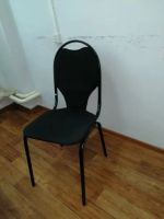 Лот: 15516355. Фото: 2. Стул для посетителей черный. Офисная мебель и домашние кабинеты