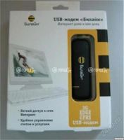 Лот: 1618757. Фото: 2. USB Модем БиЛайн 3G. Сетевые устройства