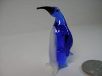 Лот: 11462947. Фото: 5. Фигурка стеклянная Пингвин цветное...