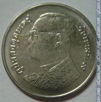 Лот: 2870691. Фото: 2. Тайланд. 1 бат. 2010 г. в. Монеты