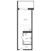 Лот: 23346250. Фото: 19. Продам 1-комн. кв. 24.2 кв.м...