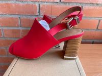 Лот: 20828093. Фото: 5. Босоножки красные Asos
