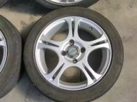 Лот: 5597560. Фото: 2. Колеса 4x100 165/55R14 из Японии. Шины, Диски