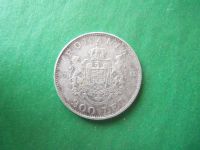 Лот: 18907728. Фото: 2. Румыния 200 лей 1942 г ,серебро... Монеты