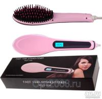 Лот: 8940904. Фото: 2. Расческа выпрямитель Fast Hair... Мелкая бытовая техника