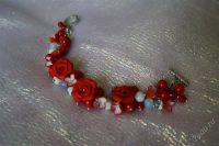 Лот: 2946001. Фото: 2. Браслет Кармэн ручная работа. Ручная работа