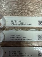 Лот: 24383646. Фото: 3. комплект подсветки , TL43JTX332M08A0... Бытовая техника