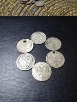 Лот: 7934860. Фото: 2. 6 пятнадцатиков, серебро : 1902... Монеты