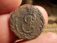 Лот: 15656135. Фото: 4. Редкая Сибирская Денга 1773 года... Красноярск