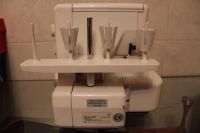 Лот: 3989082. Фото: 3. оверлок Janome MyLock 134D б/у... Бытовая техника