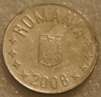 Лот: 8277249. Фото: 2. 5 бани 2008 год Румыния и 10 бани... Монеты