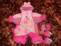 Лот: 490424. Фото: 2. Зимний комбинезон д/д на овчине... Дети растут