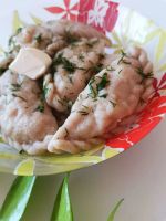 Лот: 15792261. Фото: 2. Вареники с тушеной капустой на... Продукты