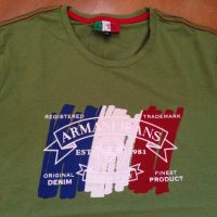 Лот: 4497756. Фото: 2. Футболка Armani Jeans итальянский... Мужская одежда