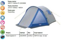 Лот: 14648160. Фото: 4. Палатка Campack tent Peak Explorer... Красноярск