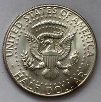 Лот: 16913744. Фото: 2. Монета 50 центов США 1967 год... Монеты