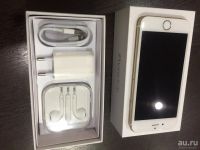 Лот: 10342883. Фото: 3. Apple iPhone (Айфон) 6s 64gb gold... Красноярск