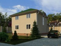 Лот: 3751723. Фото: 2. Дом 190 квадратных метра. 2 этажа... Срубы и конструкции